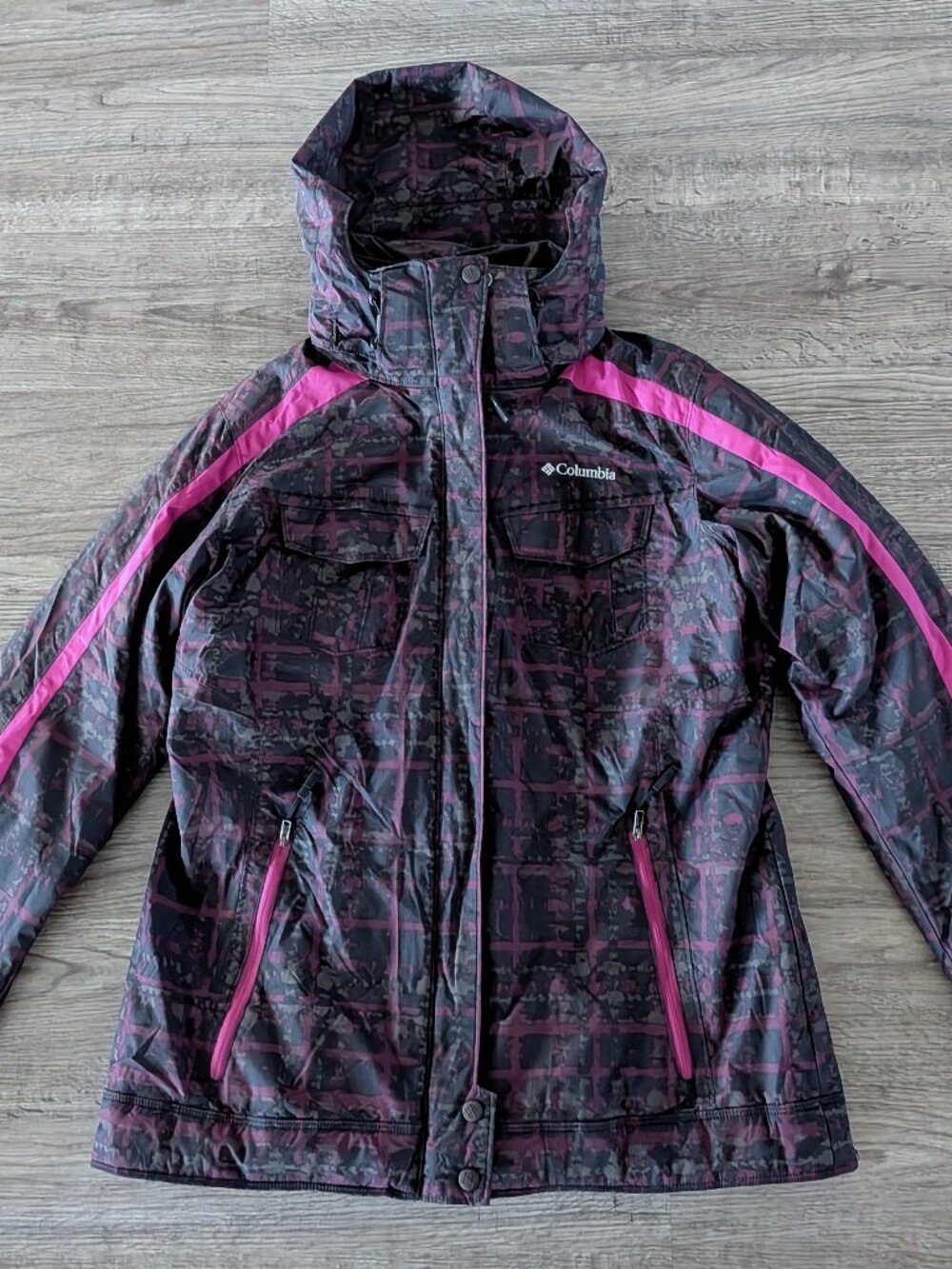Columbia Interchange 3 In 1 Waterproof Jacket Coat - Women's Large - L